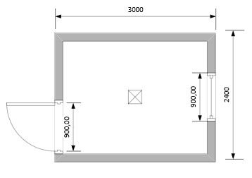 Блок-Контейнер будка охраны модель: ВМ-К01
